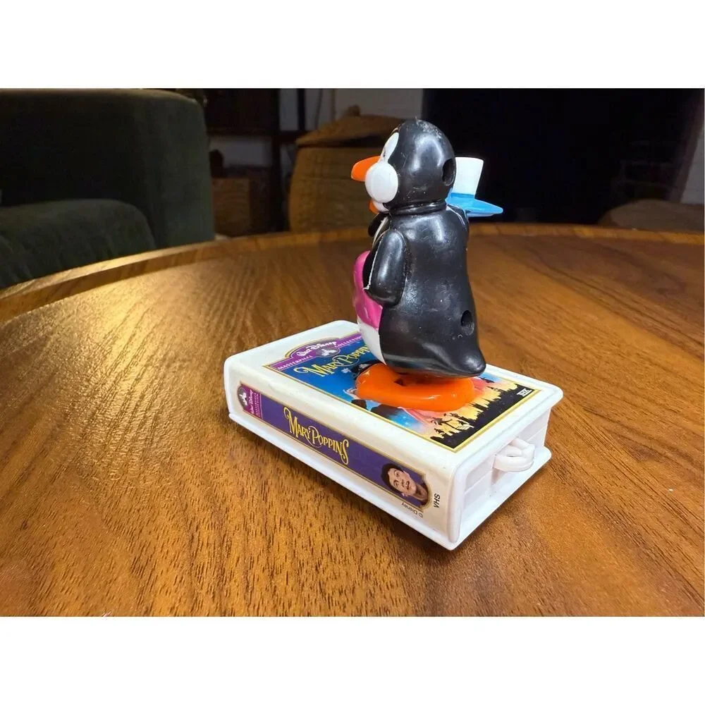 Vintage 1998 McDonald’s VHS Flubber & Mary Poppins Collectible Happy Meal Toys‎